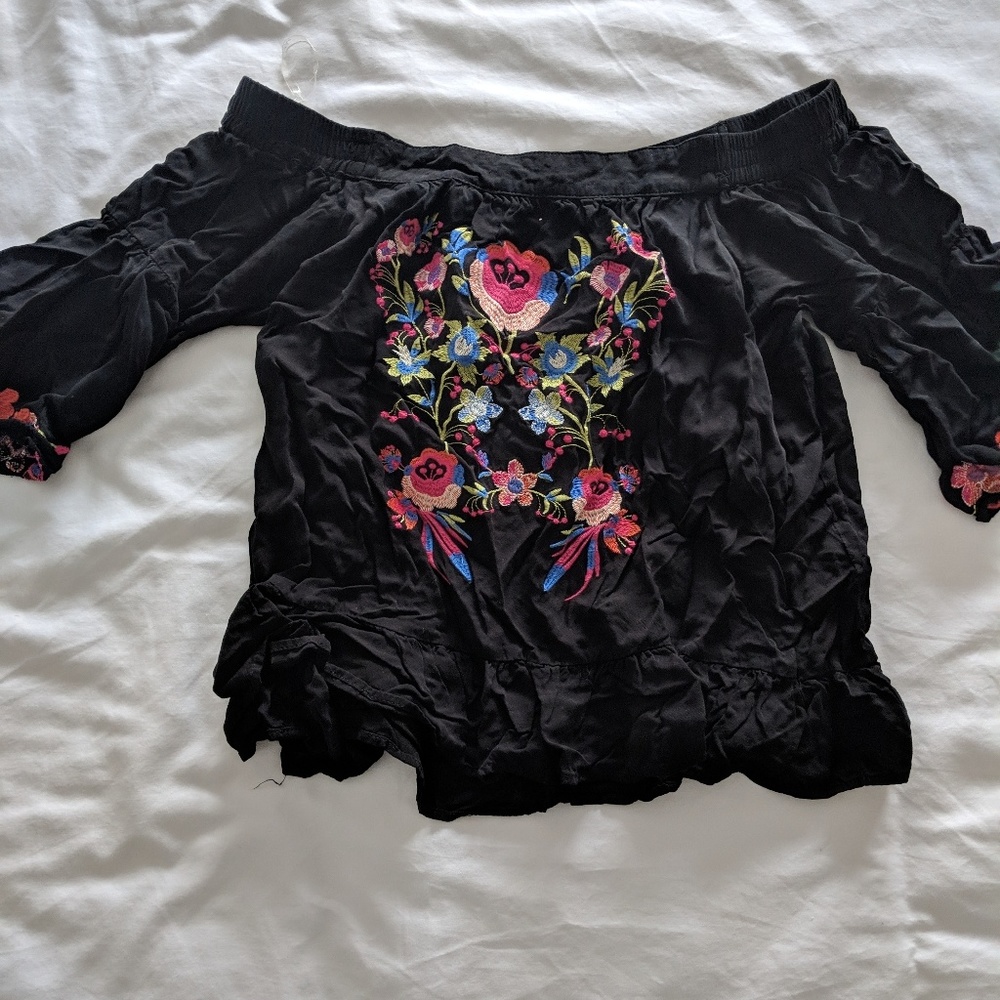 Off the shoulder top